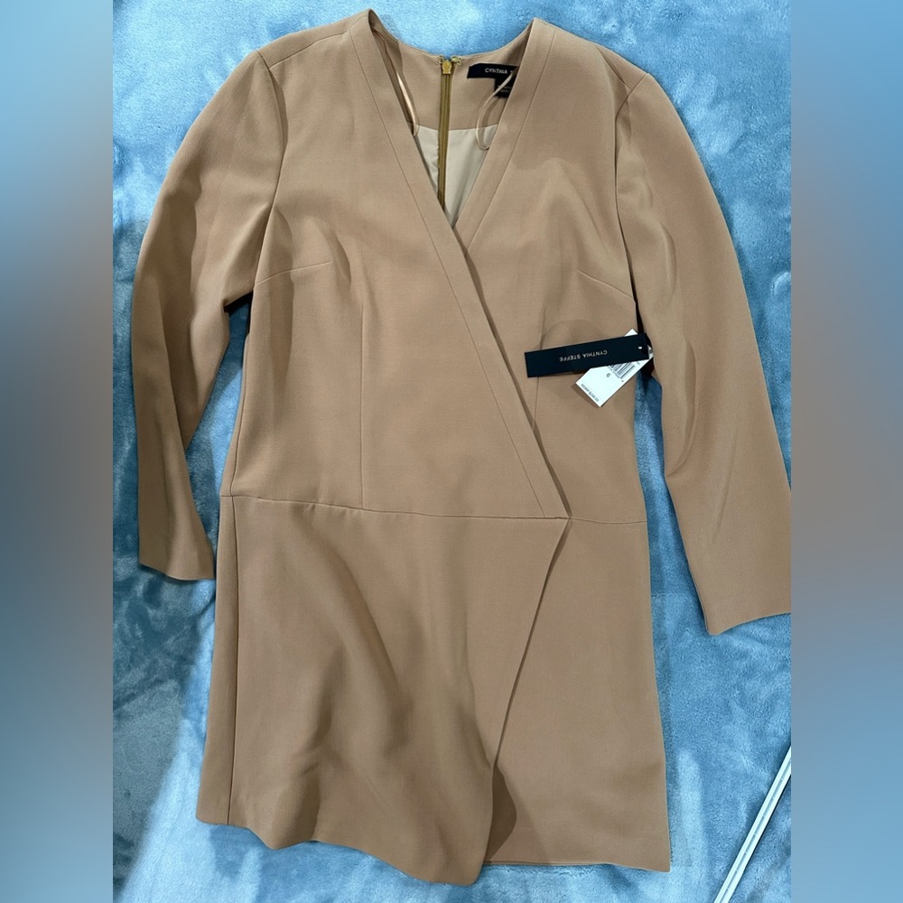 Size 6 Cynthia Steffe dress beige